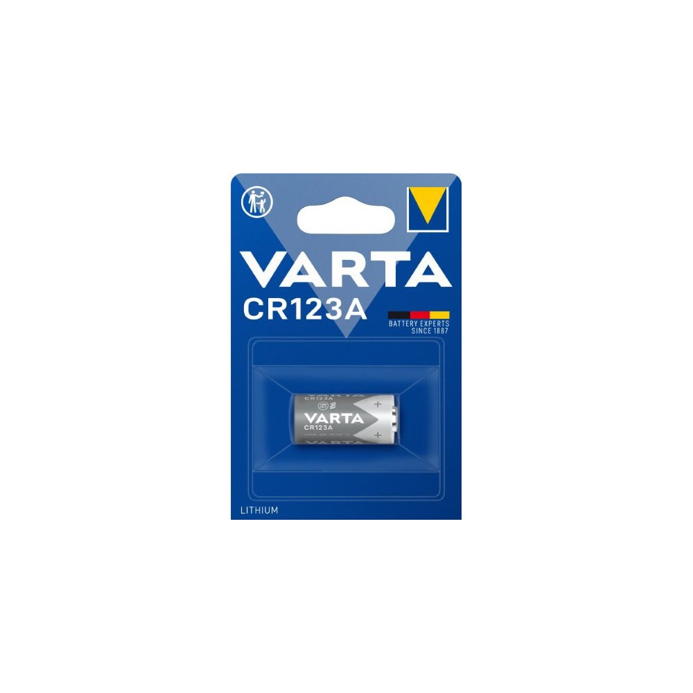 BATTERIA  VARTA CR123 A LITIO 3V PROFESSIONAL