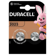 BATTERIE DURACELL BLISTER 2 PILE BOTTONE 2025 3V AL LITIO