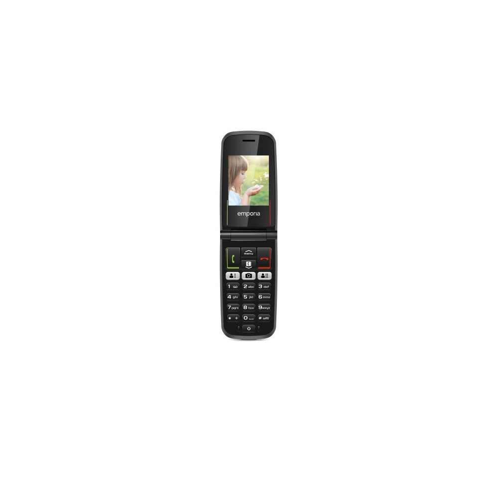 EMPORIA ACTIVE GLAM V221 2.2" 4G RED WHITE SENIOR PHONE