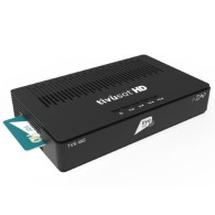 DECODER DIGITALE SATELLITARE I-CAN HD DVBS2 HEVC 10 BIT TELECOMANDO 2 IN 1