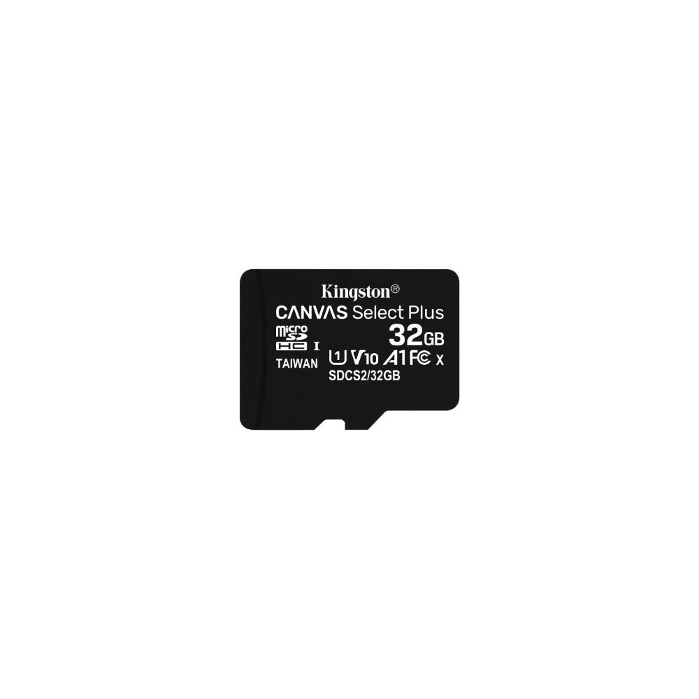 KINGSTON MICRO SD 32GB CLASSE 10+ ADATTATORE SD SDCS2/32GB