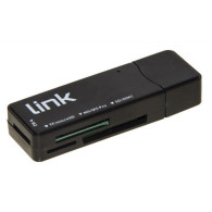 LINK CARD READER ESTERNO USB 3.0 MICRODSD/SD/MMC/MS/MSPRO/MSDUAL