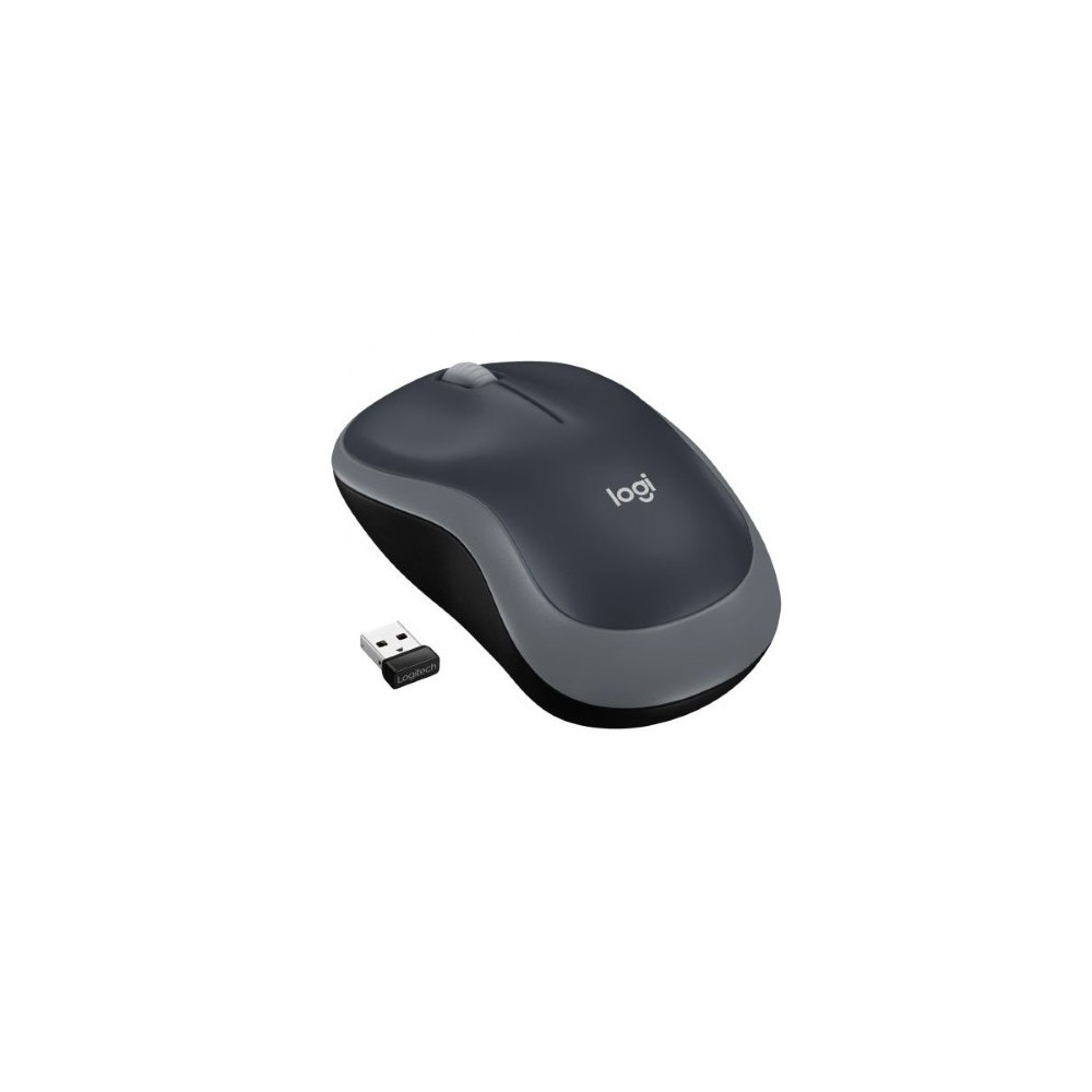 MOUSE LOGITECH M185 LOG CORDLESS GREY/NERO