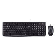 TASTIERA LOGITECH MK120 LOG + MOUSE USB RETAIL BLACK 920-002543