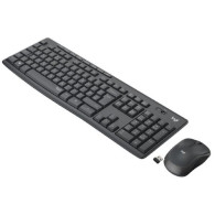 TASTIERA LOGITECH MK295 LOG WIRELESS+MOUSE USB SILENT GRAFITE 920-009797