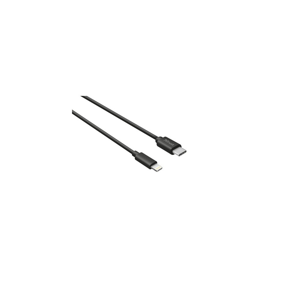 CAVO TRUST LIGHTNING PER APPLE USB-C 1MT NERO 23135