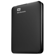 HARD DISK WESTERN DIGITAL ELEMENTS PORTABLE 1TB BLACK