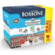 CIALDE BORBONE BOX 44MM MISCELA DECISA NERA 120 PEZZI 