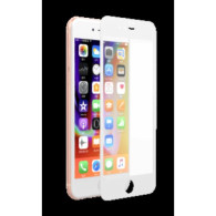 PELLICOLA VETRO BORDO LUCIDO FULL 0.26 MM IPHONE 7/8 BIANCA