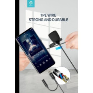 DEVIA MICROFONO PER SMARTPHONE A FILO E CONNETTORE LIGHTNING APPLE