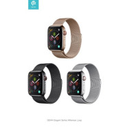 CINTURINO DEVIA PER APPLE WATCH 4 SERIE 40MM MAGLIA MILANO SILVER