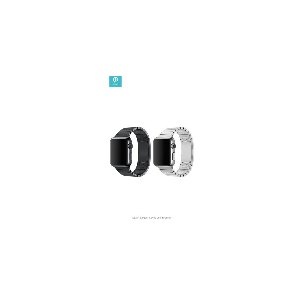 CINTURINO DEVIA APPLE WATCH 4 SERIE 40MM ELEGANT LINK SPACE BLACK