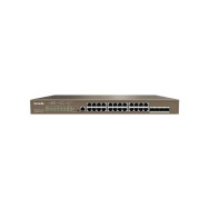TENDA SWITCH L3 MANAGED POE 24 PORTE GIGABIT + 4 SFP 410W