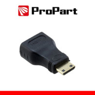 PROPART ADATTATORE SPINA HDMI MINI(TIPO C)Â"PRESA HDMI(19PIN) DORATO