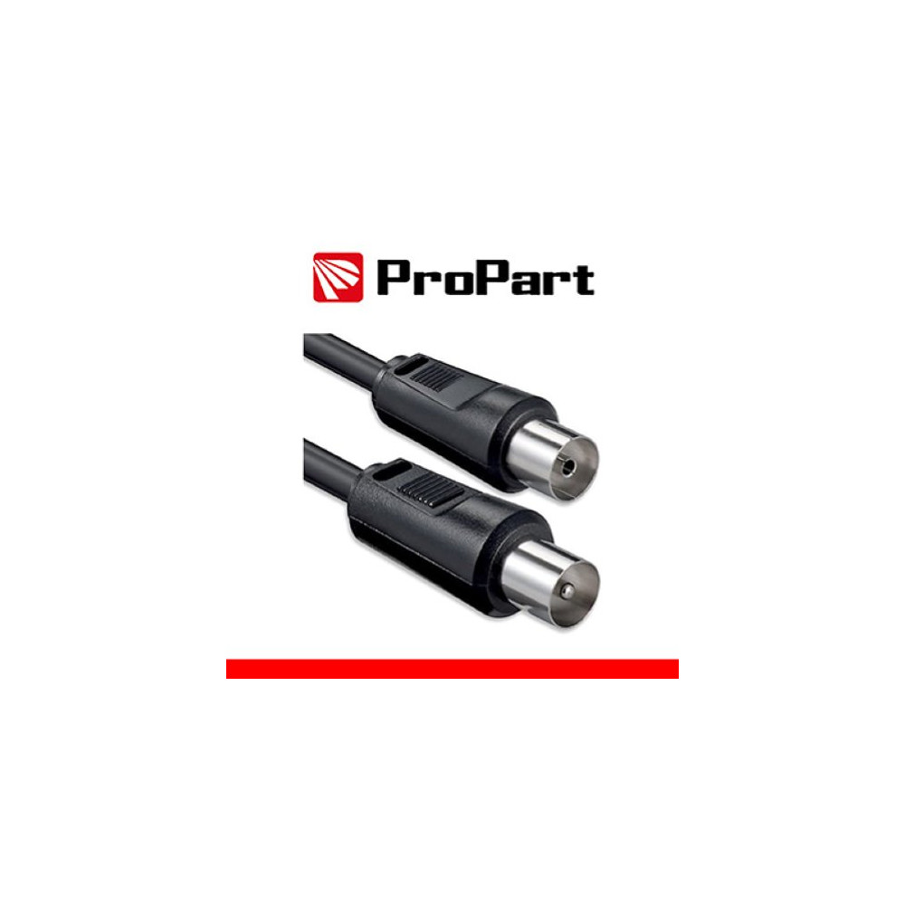 PROPART CAVO ANTENNA TV IEC 2M SP-PR NERO