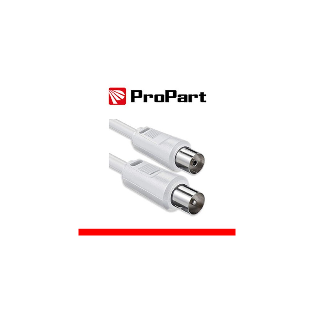 PROPART CAVO ANTENNA TV IEC 2M SP-PR BIANCO
