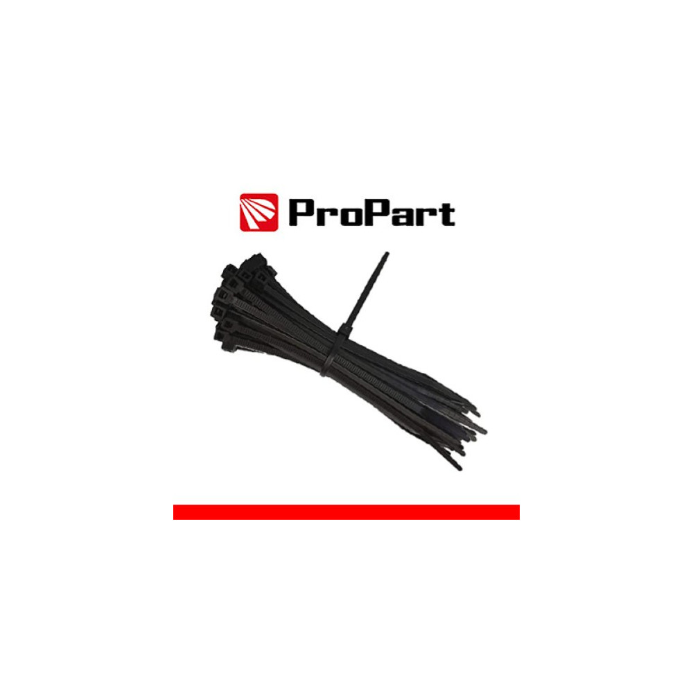 PROPART FASCETTE ELETTRICISTA NYLON 2,5X100MM NERO 100PZ