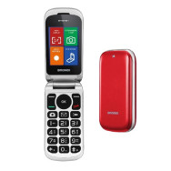 BRONDI STONE+ 2.4" DUAL SIM RED ITALIA SENIOR PHONE