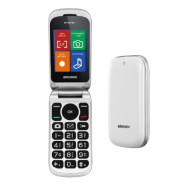 BRONDI STONE+ 2.4" DUAL SIM WHITE ITALIA SENIOR PHONE