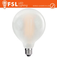 LUCE NATURALE - 4000K LAMPADA FILAMENTO OPALE GLOBO Ã12,5CM - 14W 4000K E27