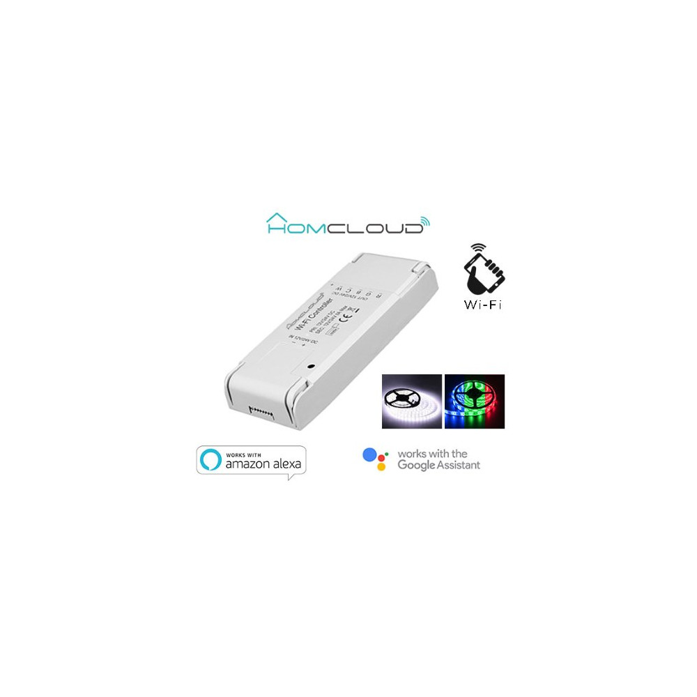 Homcloud Controller Strisce LED Wi-Fi 12-24V RGB + white