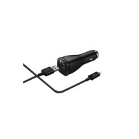 CARICA BATTERIE AUTO SAMSUNG CAR ADAPTER 5V 2A, 9V 1.67A ADAPTIVE FAST CHARGING BLACK EB-LN915UCBEGSTD