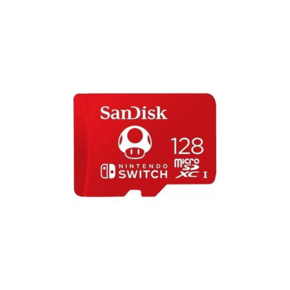 SWITCH MICRO SDXC SANDISK 128GB SDSQXAO-128G-GNCZN FOR NINTENDO SWITCH