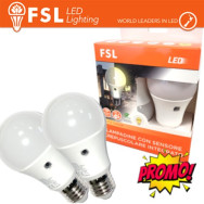 Luce Naturale - 4000K Lampada Goccia SensoreCrepusco: Confezione PROMO 2PACK 4000K