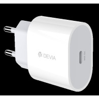 DEVIA CARICA BATTERIE SUPER RAPIDO OUT TIPO-C SISTEMA PD 20W BIANCO
