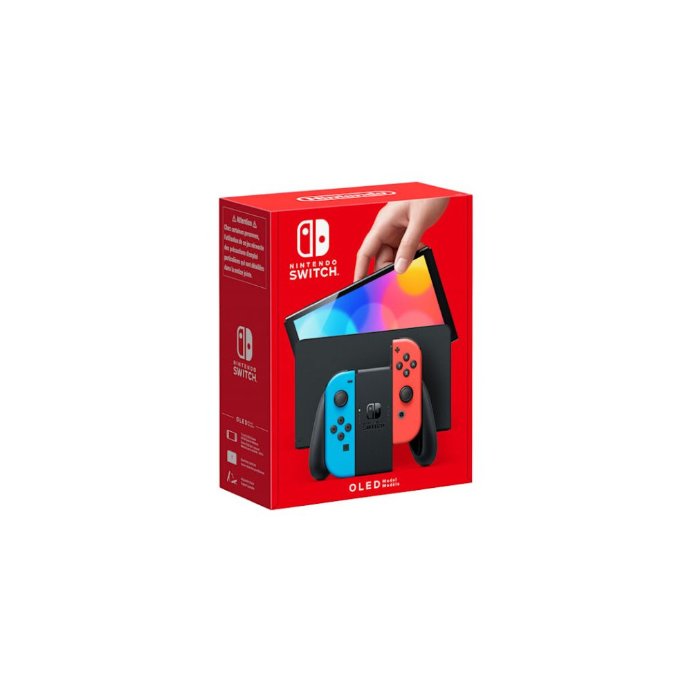 NINTENDO SWITCH OLED BLU NEON/ROSSO NEON