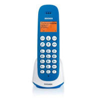 BRONDI ADARA - TELEFONO CORDLESS - VIVAVOCE - SVEGLIA - BLUE / WHITE