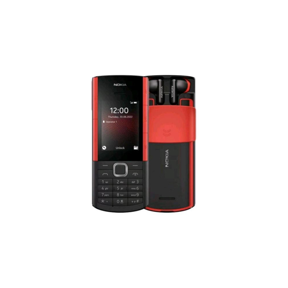 CELLULARE NOKIA 5710 XPRESS AUDIO 4G 2.4" AURICOLARI WIRELESS INCLUSI 4G LTE BLACK RED ITALIA 