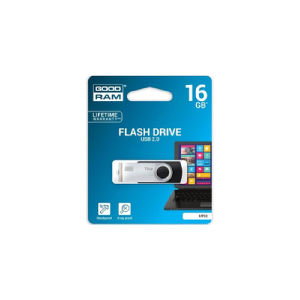 Chiavetta/Pendrive USB Goodram Twister 16GB nera USB 2.0