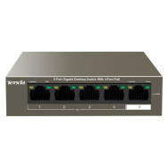 SWITCH TENDA 5 PORT 10/100/1000 PoE 63W