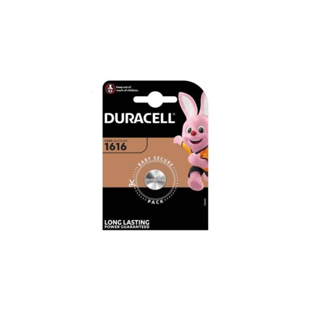 (1 Confezione) Duracell Spec. Batterie 1pz Bottone DL1616 1Conf