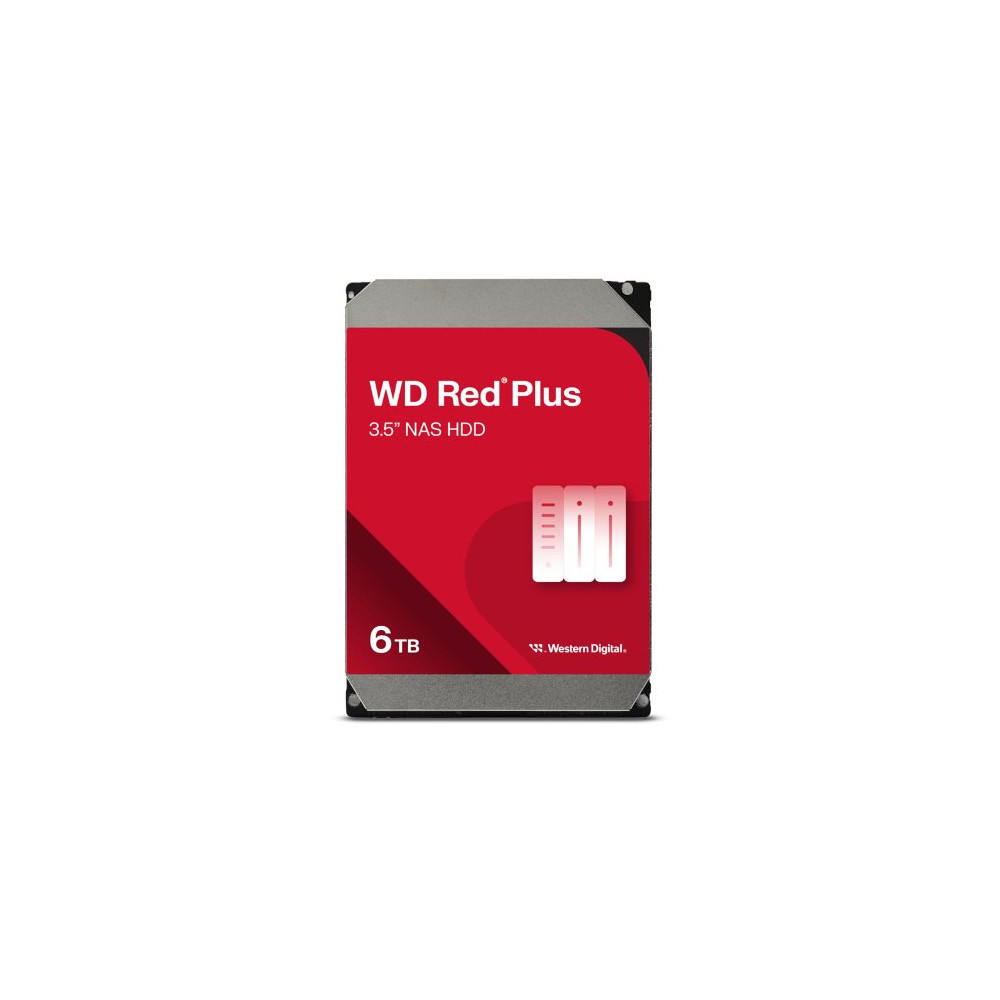 WESTERN DIGITAL RED PLUS WD60EFPX HDD 6.000GB SATA III 3.5" BUFFER 256MB 5.400rpm