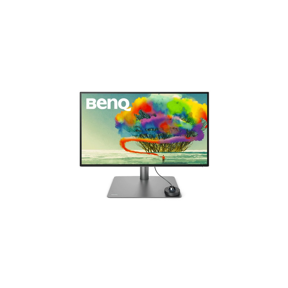 MONITOR BENQ PD2725U 27" LED IPS FORMATO 16:9 CONTRASTO 1.200:1 2xHDMI 1xDISPLAY PORT 2xUSB 2xTHUNDERBOLT COLORE NERO GARANZIA I