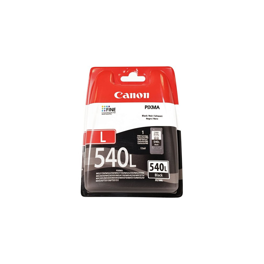 CANON PG-540L CARTUCCIA INK NERO 11 ML PER PIXMA MG2150/3150