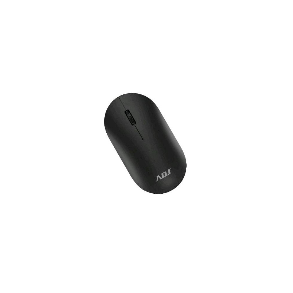 MOUSE WIRLESS OTTICO 3D EGG BLACK 1000 DPI 3 TASTI PLUG&PLAY ADJ