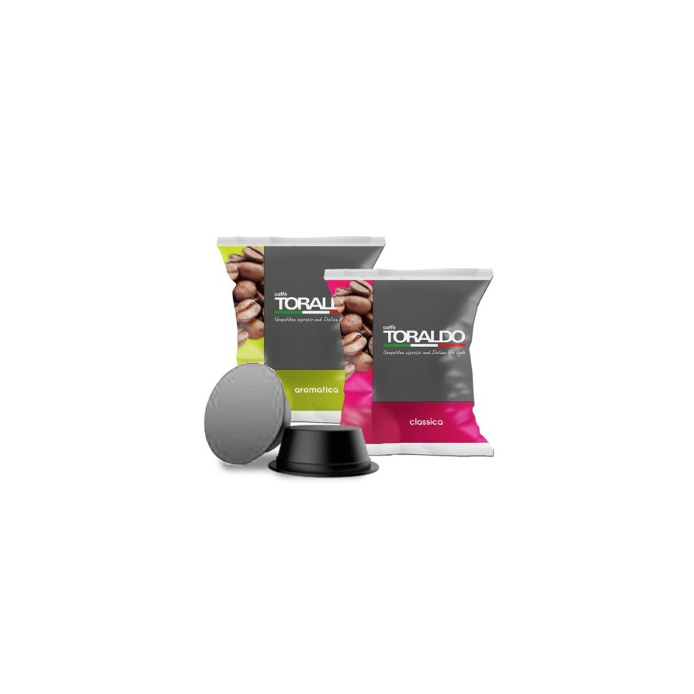 CAFFE TORALDO MISCELA CLASSICA 100 CAPSULE COMPATIBILI A MODO MIO 