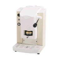 FABER MACCHINA DA CAFFE' A CIALDE SLOT BASIC OTTONE SABBIA/BIANCO