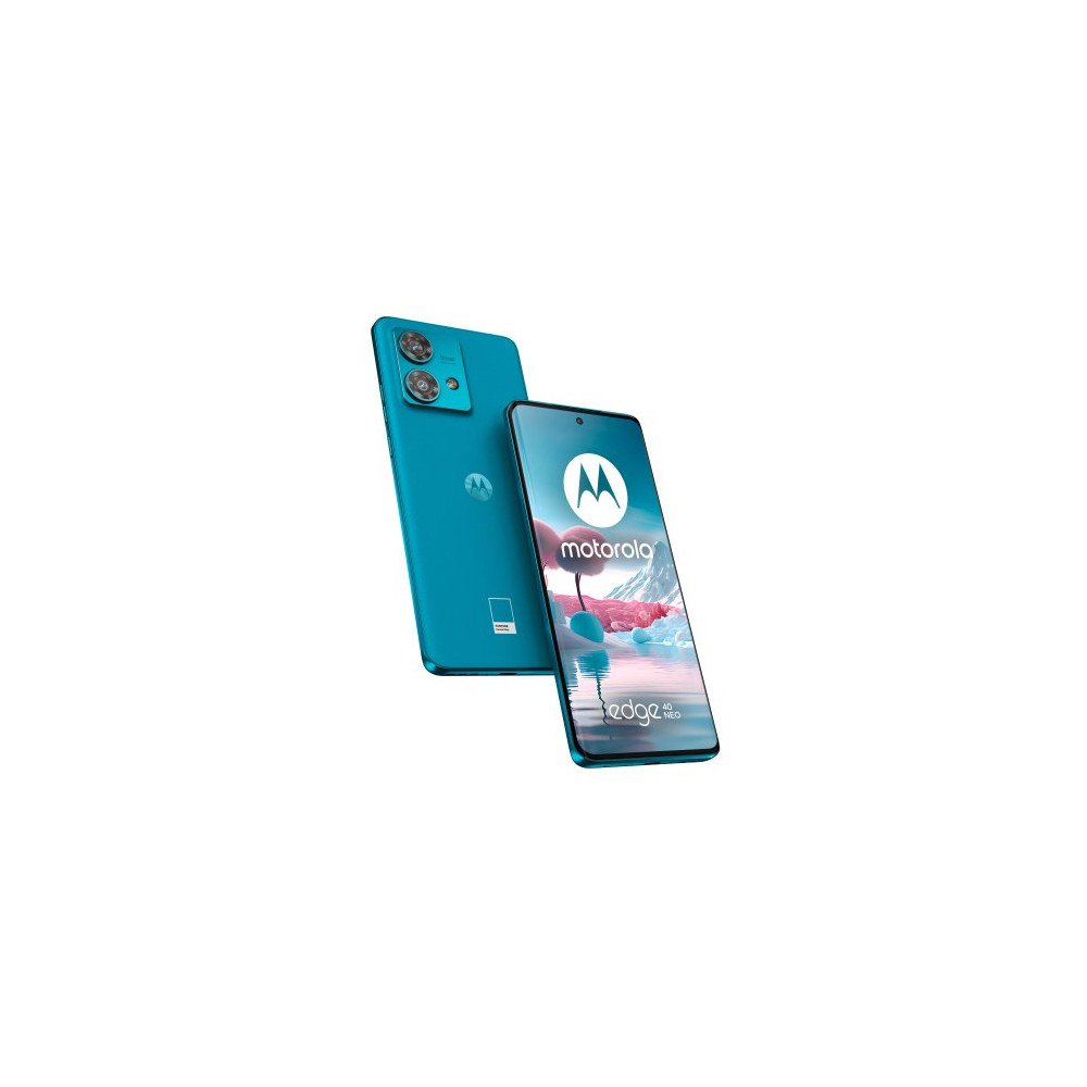 MOTOROLA MOTO EDGE 40 NEO 6.55" 256GB RAM 12GB DUAL SIM 5G LIGHT BLUE ITALIA 