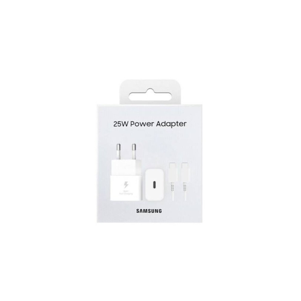 Samsung Caricatore 25W EP-T2510XWE FC USB-C +Cavo1m White