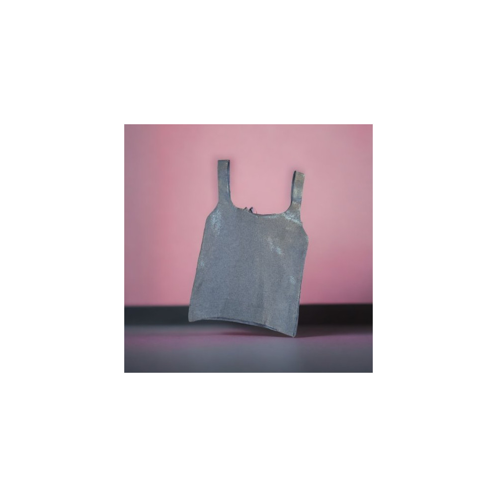 TOP IN VISCOSA GRIGIO T.U.