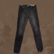JEANS NERO TAGLIA S