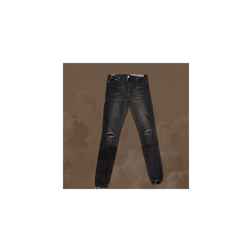 JEANS NERO TAGLIA S