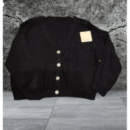 CARDIGAN SWAROVSKY NERO T.U.