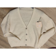 CARDIGAN SWAROVSKY BIANCO T.U.