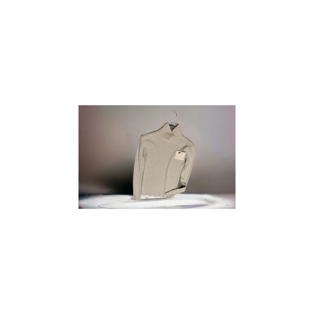 DOLCEVITA CON BOTTONCINI MANICHE BEIGE T.U.