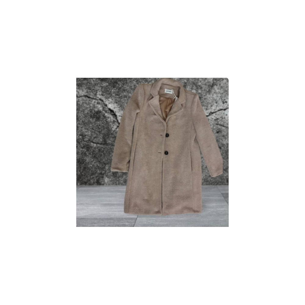 CAPPOTTO SOFFICE BEIGE TAGLIA S